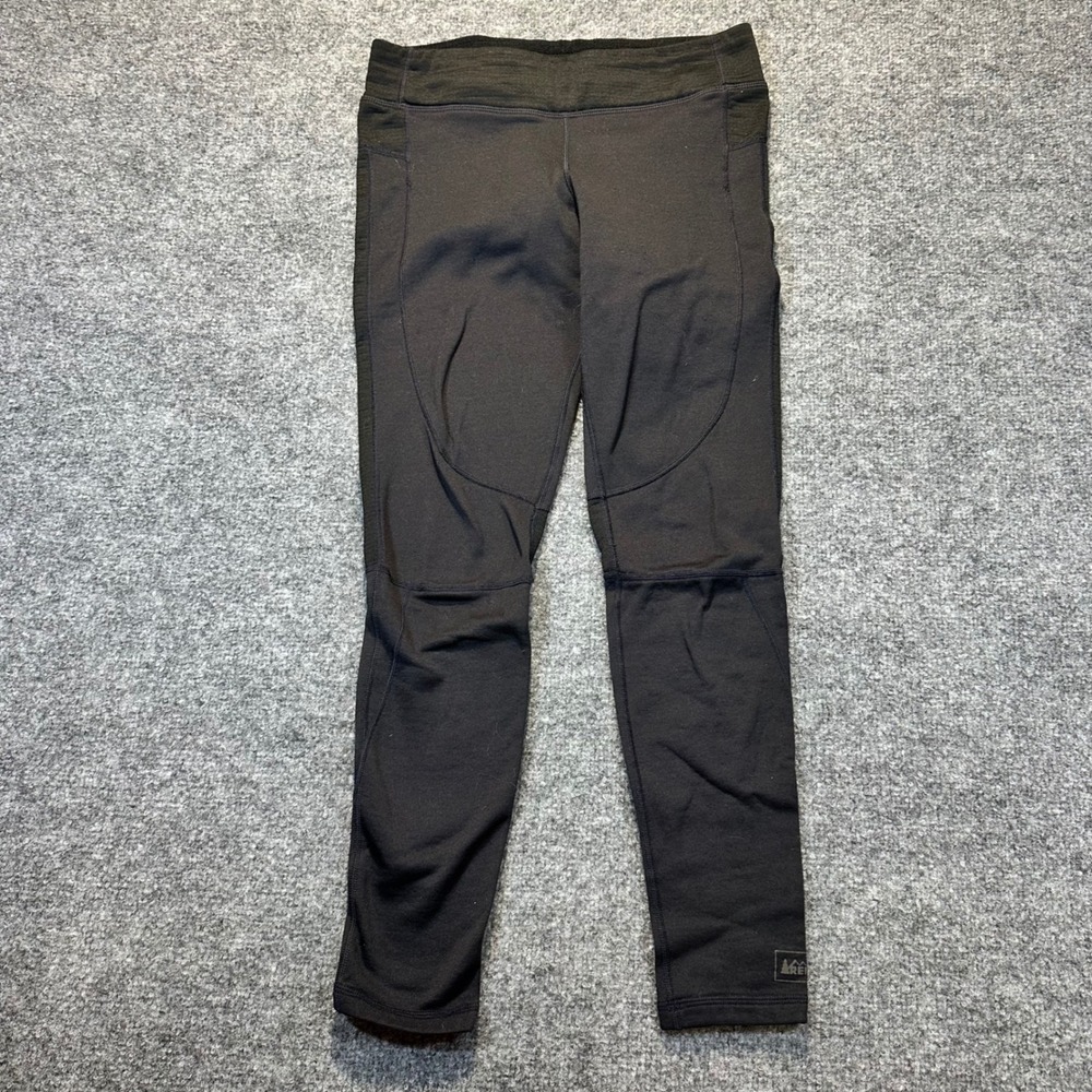 REI Leggings Women S Black Performance Hiking Running Athletic Outdoor Gorpcore